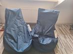 2 Sit&Joy Zitzakken - Comfortabel en Stijlvol!, Ophalen, Gebruikt, Blauw, Zitzak