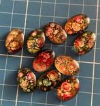 Cabochons ovaaltje bloemen, Ophalen of Verzenden, Nieuw