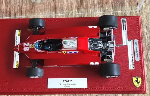 BBR Didier Pironi Ferrari 126 C2 1:18, Hobby en Vrije tijd, Modelauto's | 1:18, Nieuw, Auto, Overige merken, Ophalen