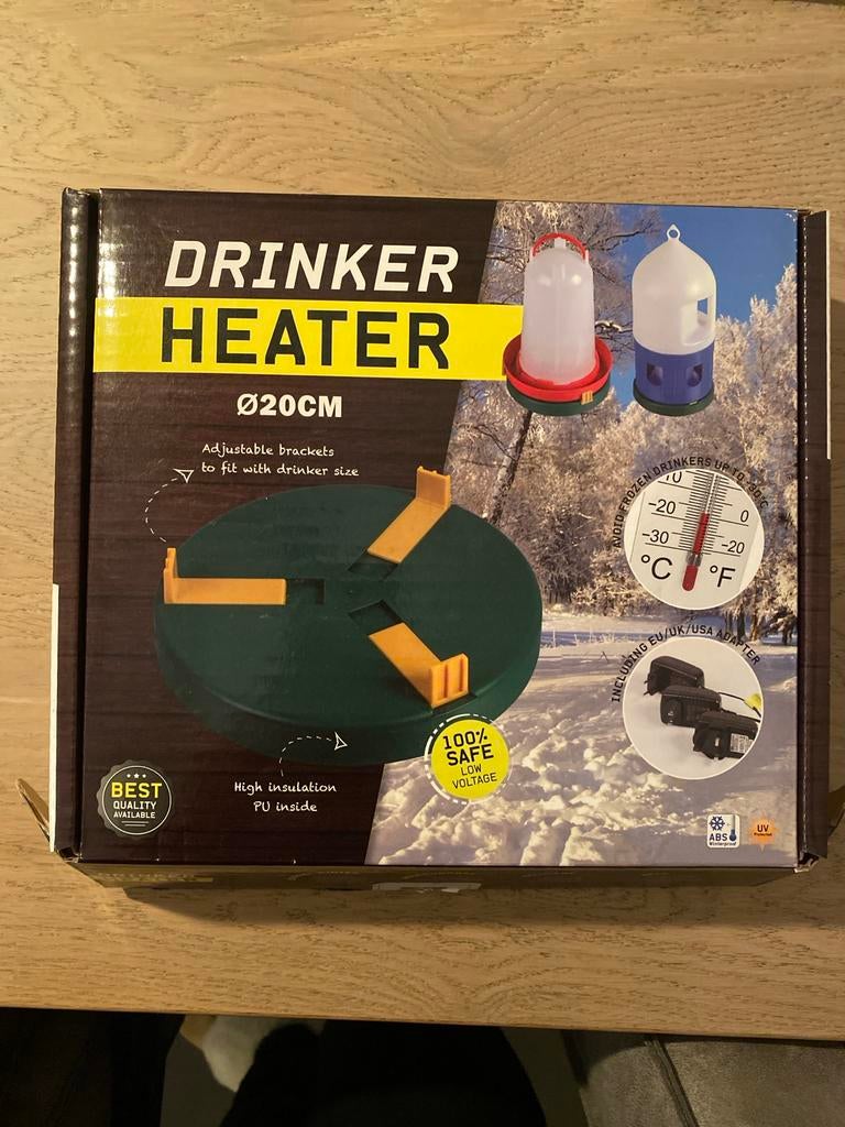 Drinker heater voor dieren, Ophalen, Gebruikt, Drinken en Voederen
