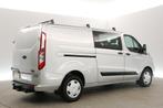 Ford Transit Custom 2.0 TDCI L2H1 | Dubbele Cabine | 6 Perso, Auto's, Bestelauto's, Euro 6, 4 cilinders, 2800 kg, Origineel Nederlands