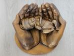 3D Geprint Beeldje: Baby in Handen - Hoogglans, Antiek en Kunst, Ophalen of Verzenden