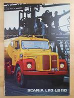 Scania L110 LS110 Brochure 1972 – Torpedo Neus L LS 110, Gelezen, Ophalen of Verzenden, Overige merken, Scania