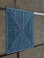 Stijlvol Ruggable wasbaar vloerkleed – 150 x 210 cm, 100 tot 150 cm, Blauw, Ophalen of Verzenden, Rechthoekig