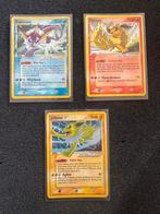 Eeveelutions Gold Star: Jolteon, Vaporeon, Flareon, Ophalen of Verzenden, Gebruikt, Losse kaart, Foil