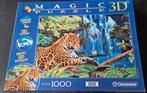 Clementoni 3D Puzzel - Panter in Jungle - 1000 stukjes, Ophalen, 500 t/m 1500 stukjes, Zo goed als nieuw, Legpuzzel