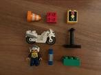 Duplo 5679 Politiemotor - Compleet met Doos!, Ophalen, Gebruikt, Complete set, Duplo