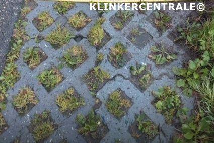 ROOIKORTING 2.000m2 grijs gebruikte kunsstof grastegels, Tuin en Terras, Tegels en Klinkers, Gebruikt, Overige typen, Beton, 10 m² of meer