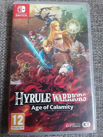 Nintendo Switch Game Hyrule Warriors Age Of Calamity (ZELDA) beschikbaar voor biedingen