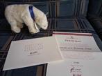 Steiff Club Polar Bear on Wheels / beer op wielen, Verzamelen, Beren en Cherished Teddies, Ophalen of Verzenden, Zo goed als nieuw
