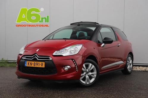 Citroen DS3 Cabrio 1.2 VTi So Chic Stoelverwarming Radio Cli, Auto's, Citroën, Bedrijf, Te koop, DS3, ABS, Airbags, Airconditioning