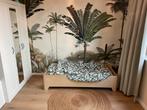 Mooi houten Peuterbed, Ophalen, Gebruikt, 70 tot 85 cm, 140 tot 160 cm