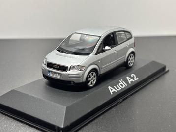 Modelauto Audi A2 zilver 1/43 beschikbaar voor biedingen