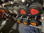 Ik zoek ziva dumbels setje  44kilo   rood grijs of oranje, Sport en Fitness, Fitnessmaterialen, Ophalen, Zo goed als nieuw, Dumbbell