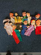 10 oude  poppenkastpoppen, Ophalen of Verzenden, Gebruikt, Pop