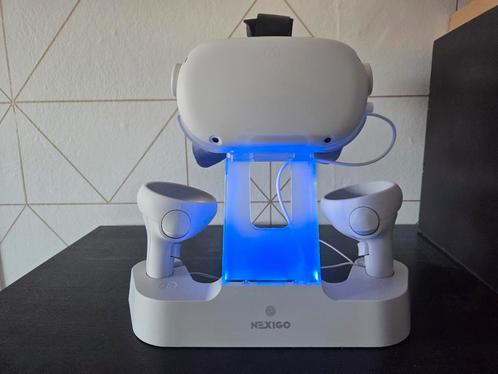 Meta Quest 2 - met Dockingstation en Comfort Strap, Spelcomputers en Games, Virtual Reality, Zo goed als nieuw, Overige platformen