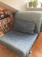 Ikea PS Bedbank, 1 persoons, Huis en Inrichting, Ophalen, Gebruikt, Eenpersoons, Blauw