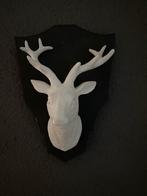 wit hert op zwarte plaat (leuk voor Kerst!), Ophalen of Verzenden