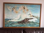 Schilderij 'Geboorte van Venus' naar Cabanel, Antiek en Kunst, Kunst | Schilderijen | Klassiek, Ophalen