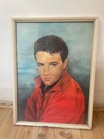 Schilderij Elvis presley, Ophalen of Verzenden, Gebruikt, Poster, Artwork of Schilderij