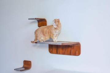 Katten wandmeubel,Duurzaam design,Handgemaakt,Op bestelling beschikbaar voor biedingen