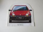 Renault Twingo folder 1993, Ophalen of Verzenden, Gelezen, Renault