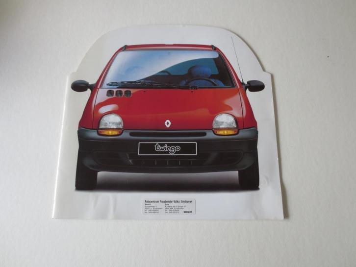 Renault Twingo folder 1993, Boeken, Auto's | Folders en Tijdschriften, Gelezen, Renault, Ophalen of Verzenden