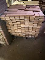 Restpartij tand en groefplanken eik, Doe-het-zelf en Verbouw, Hout en Planken, Ophalen, Minder dan 25 mm, Eiken, Nieuw