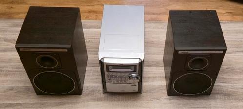 JVC Stereo Hifi Minisetje Radio Aux aansluiting WiFi  boxen, Audio, Tv en Foto, Stereo-sets, Gebruikt, Cd-speler, Dvd-speler, Tuner of Radio