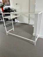 Ikea laptop - side table, Ophalen of Verzenden, Zo goed als nieuw, Metaal, 25 tot 50 cm