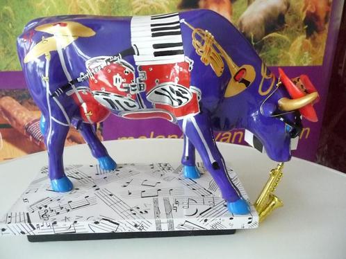 Nieuw Cow Parade koe In the Mood large gratis verzending., Antiek en Kunst, Kunst | Designobjecten, Ophalen of Verzenden