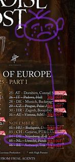 Paradise lost ik zoek 1 ticket voor vanavond concert in Utre, Eén persoon