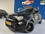 Fiat 500 0.9 TwinAir,bj.2011,airco,half leder,sportvelgen,st, Auto's, Euro 5, Gebruikt, Leder en Stof, Zwart