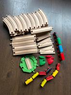 Ikea treinbaan hout., Ophalen of Verzenden, Gebruikt, Rij- of Hobbelspeelgoed