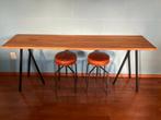 Wandtafel, Huis en Inrichting, Tafels | Sidetables, Ophalen, Eikenhout, Zo goed als nieuw, 150 tot 200 cm