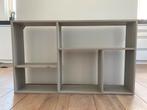 houten wandkast vakkenkast of boekenkast Woood grijs, Ophalen, Zo goed als nieuw, Minder dan 150 cm, Minder dan 100 cm