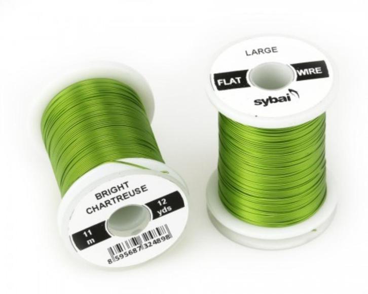 Sybai Color Wire Flat - Ultrafine -Medium -Large, Watersport en Boten, Hengelsport | Vliegvissen, Nieuw, Overige typen, Ophalen of Verzenden