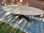Ovale Eettafel - Massief Eiken, 240x120cm - NIEUW, Huis en Inrichting, Tafels | Eettafels, 100 tot 150 cm, Verzenden, Vijf personen of meer