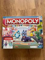 Mijn Eerste Monopoly - Leuk en Leerzaam!, Hobby en Vrije tijd, Drie of vier spelers, Ophalen, Zo goed als nieuw, Hasbro.