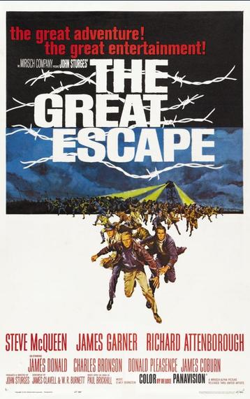 15). The Great Escape - Steve McQueen, James Garner (1968). beschikbaar voor biedingen