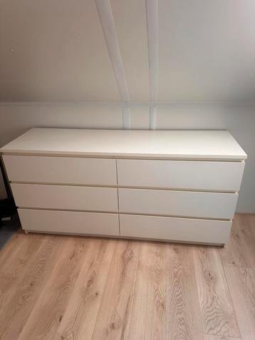 Ikea MALM Witte ladekast