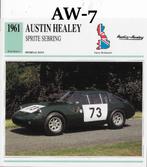 AW7 Autokaart Austin Healey Sprite Sebring ( 1961 ), Ophalen of Verzenden, Zo goed als nieuw, Auto's