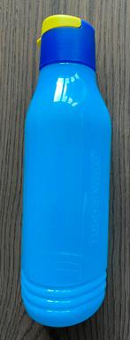 Tupperware Eco Drinkfles - Blauw 750 ml, Ophalen of Verzenden, Zo goed als nieuw, Blauw, Overige typen