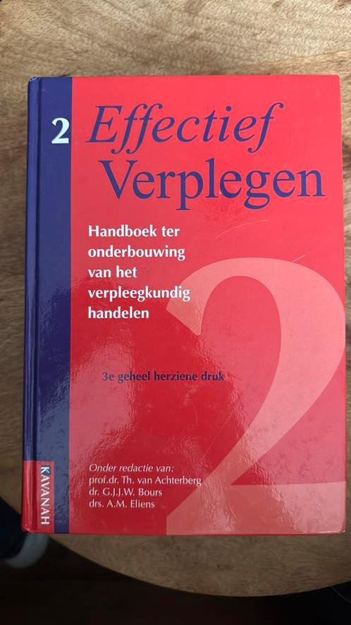 Effectief Verplegen 2, Boeken, Wetenschap, Zo goed als nieuw, Ophalen of Verzenden