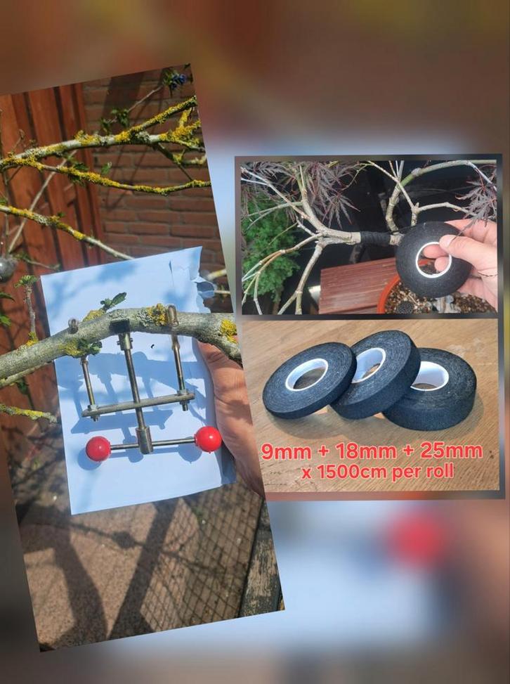 Bonsai Takkenbuiger XL + Tape Set, Tuin en Terras, Hand-tuingereedschap, Nieuw, Overige soorten, Ophalen of Verzenden