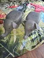 Olifant krukjes, Ophalen of Verzenden, Zo goed als nieuw, Hout