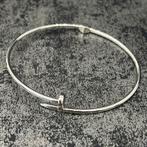 14k witgouden armband spijker model Italy, Sieraden, Tassen en Uiterlijk, Armbanden, Ophalen of Verzenden