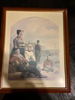 Prent Volendam, Antiek en Kunst, Ophalen of Verzenden