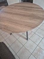 Ronde eettafel 120x120, Huis en Inrichting, Tafels | Eettafels, Ophalen, Gebruikt, Rond