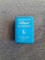 Langenscheidts Lilliput Woordenboek Nederlands-Duits 1956, Boeken, Overige uitgevers, Ophalen of Verzenden, Lang, Duits